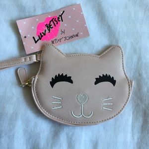 NWT Betsey Johnson wristlet coin purse